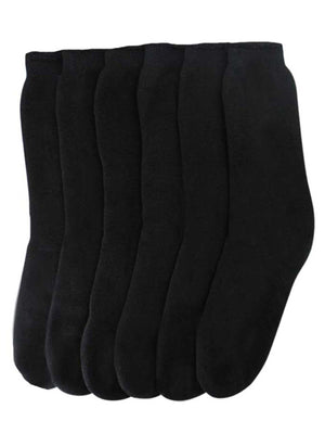 Ladies Black Mega Thermal Insulated 3-Packs Of Socks
