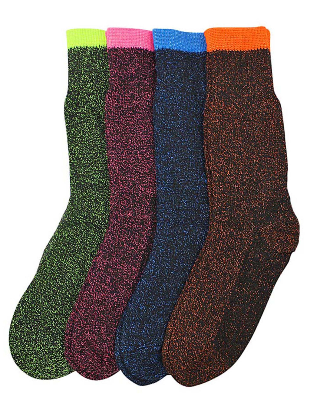 Colorful Warm Thermal Heated 4 Pack Womens Socks