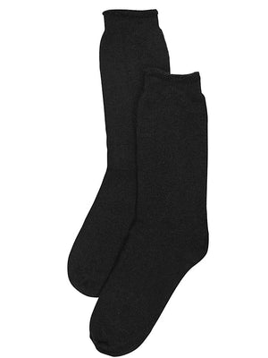 Luxury Divas Men's Black 3 Pack Mega Thermal Insulated Socks