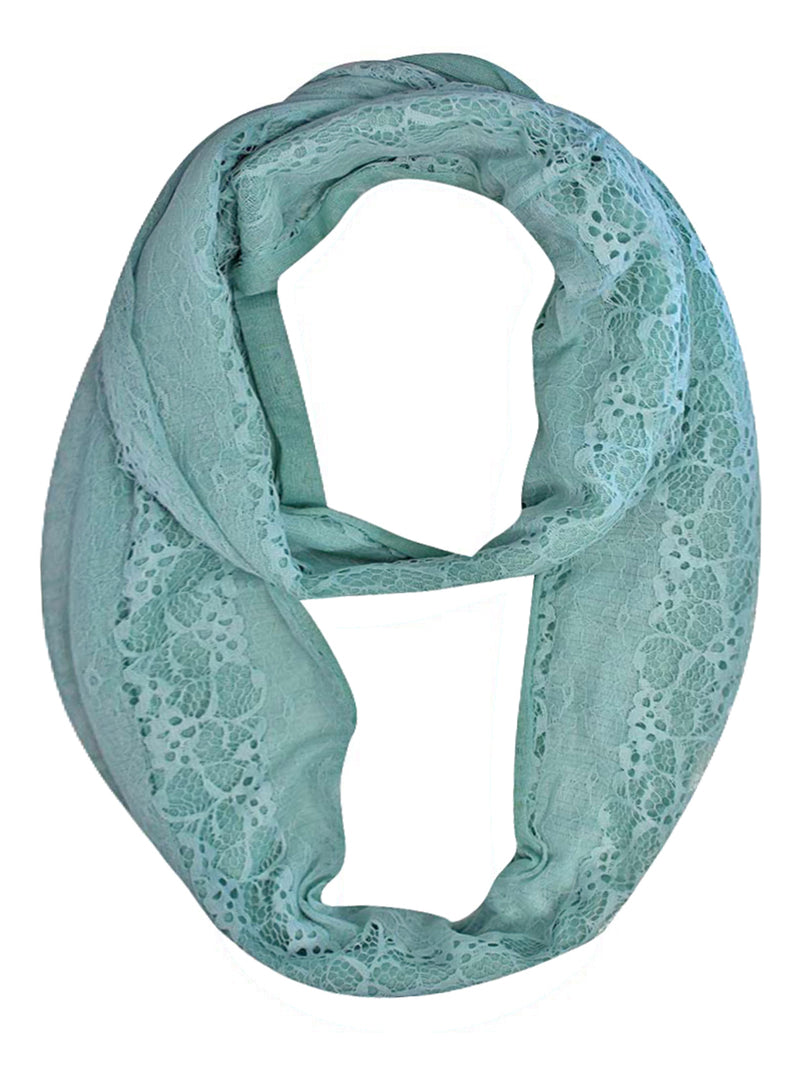 Lace Double Sided Infinity Scarf