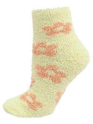 Colorful Multi Pattern 6 Pack Assorted Fuzzy Socks