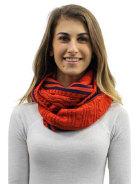 Preppy Cable Knit Infinity Scarf