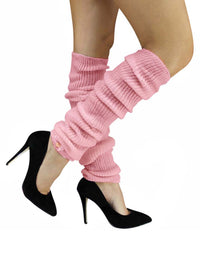 Long Thick Knit Dance Leg Warmers