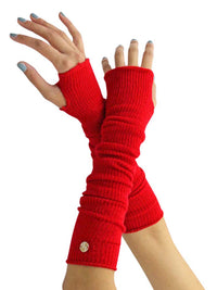 Long Arm Warmers With Thumb Hole