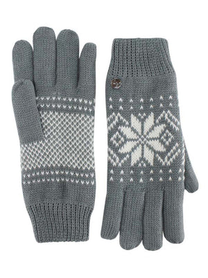 Thermal Insulated Mens Winter Print Gloves