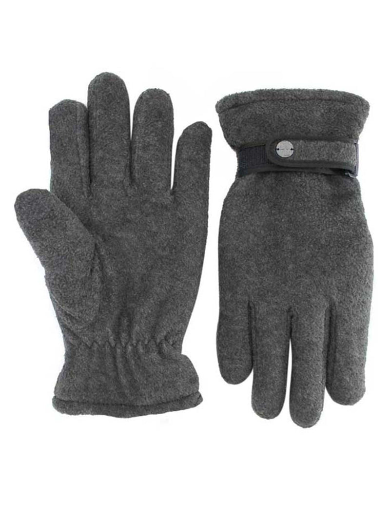 Polar Fleece Mens Thermal Insulated Gloves