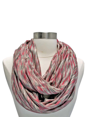 Variegated Light Knit Infinity Scarf