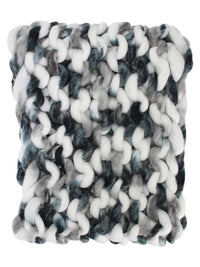 Chunky Rope Knit Neck Warmer Infinity Scarf