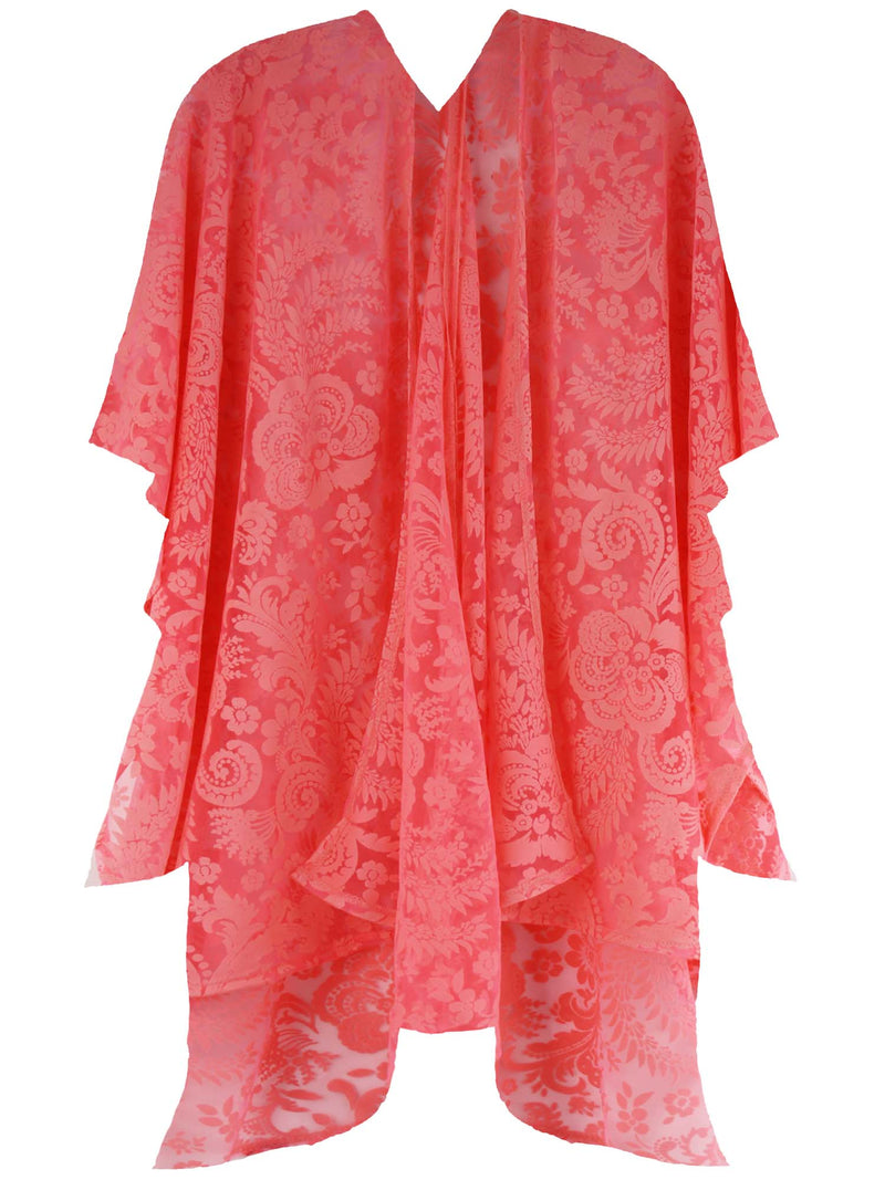 Sheer Lace Summer Shawl Cover Up Beach Wrap