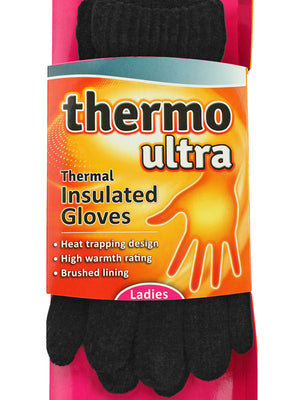 Womens Thermal Heat Trapping Gloves