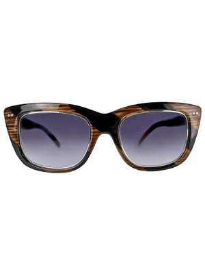 Cat-Eye Jackie-O Sunglasses With Hard Case
