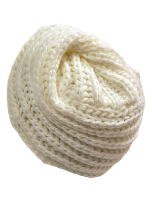 Chunky Knit Acrylic Turban Head Wrap