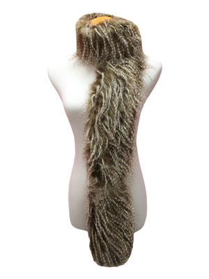 Faux Fur Exotic Long Shawl Wrap