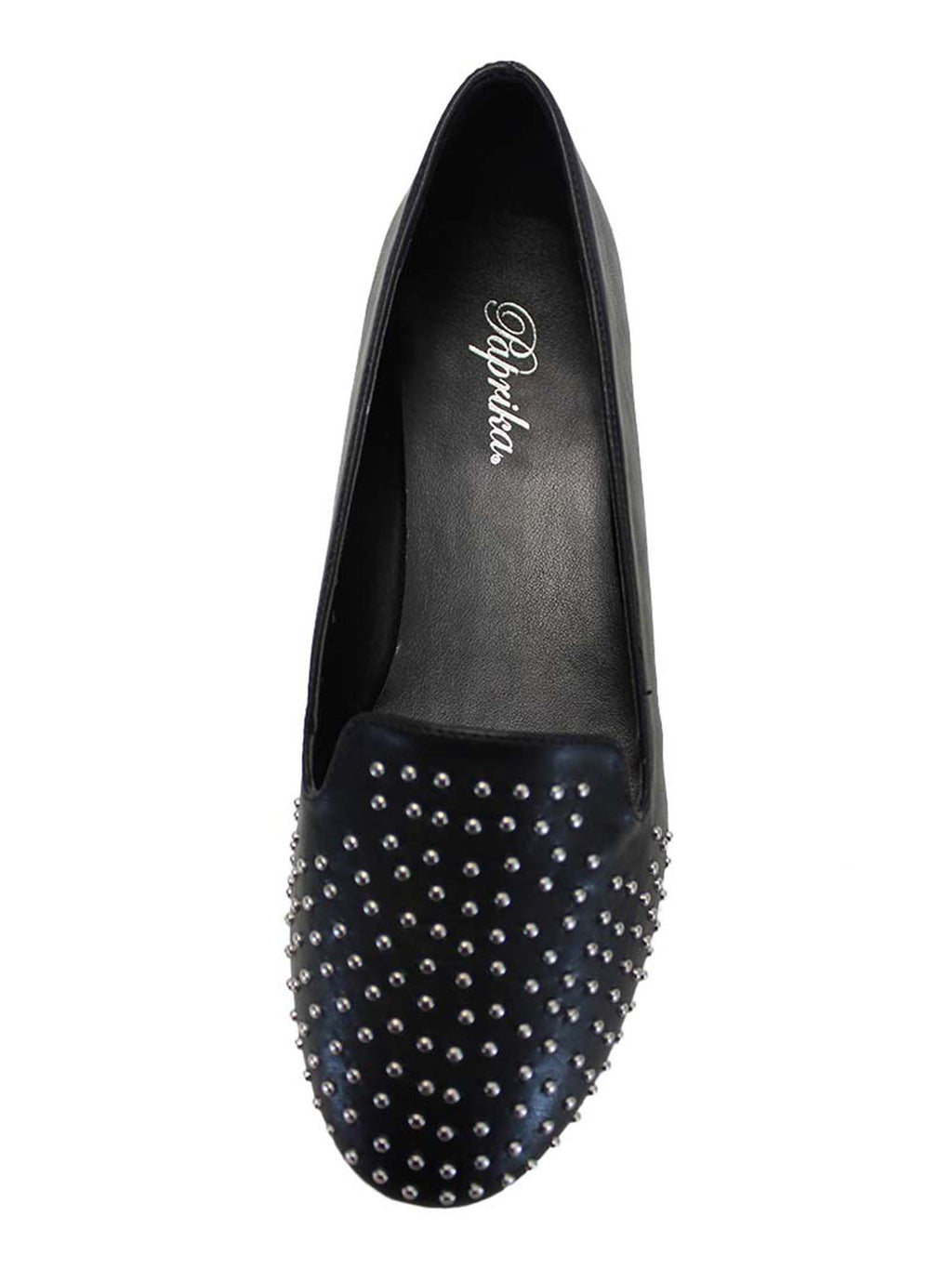 Womens Ballet Flats With Studded Toe