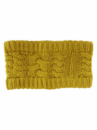 Winter Cable Knit Wide Headband